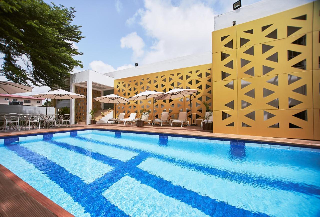 The Cabin Hotel Accra Exteriér fotografie